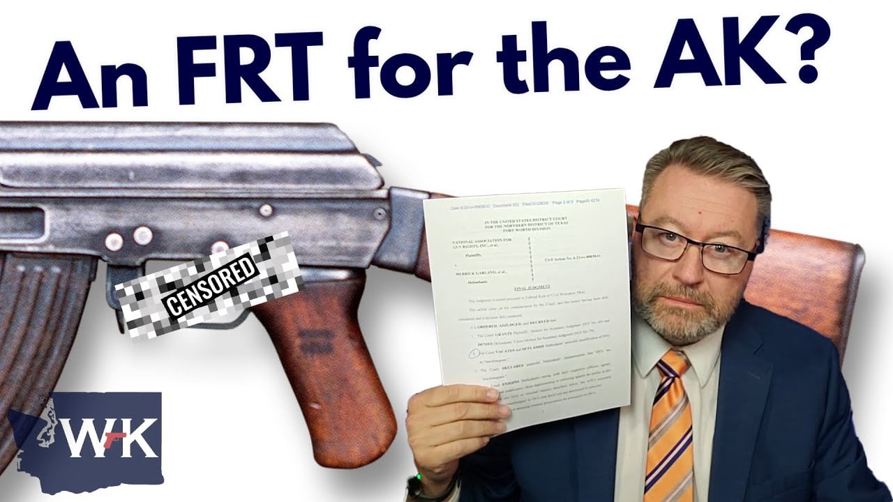 An FRT for the AK?  What Does the Law Say About That?