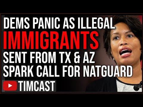 DC Calls National Guard As Illegal Immigration OVERRUNS City, TX & AZ GOP Plan WORKED Sparking PANIC