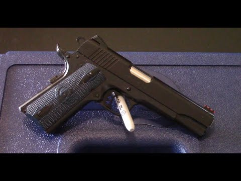 Colt Government Model Competition Series 9mm tabletop review.