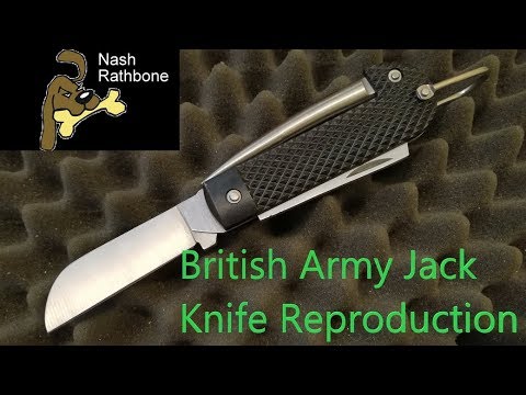 Reproduction UK Army Jack (Clasp) Knife. The Rcharlance HS-D003