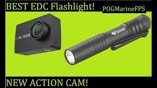 Extremly Bright MINI Streamlite Micro Flashlight & The Yi -Lite Action HD Camera Un-Boxing