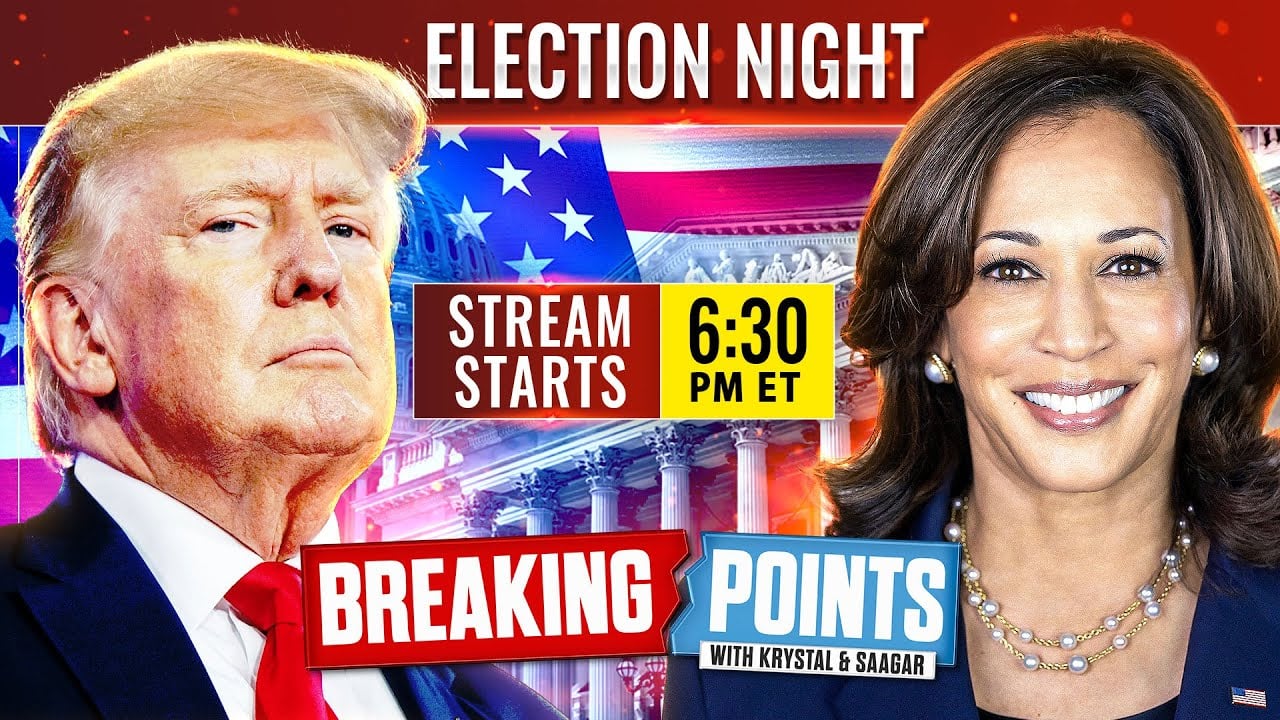 Breaking Points LIVE 2024 Election Coverage