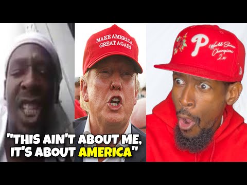 BLACK Man Says Trump Is NOT Against Black People - Loving Eyes opening!