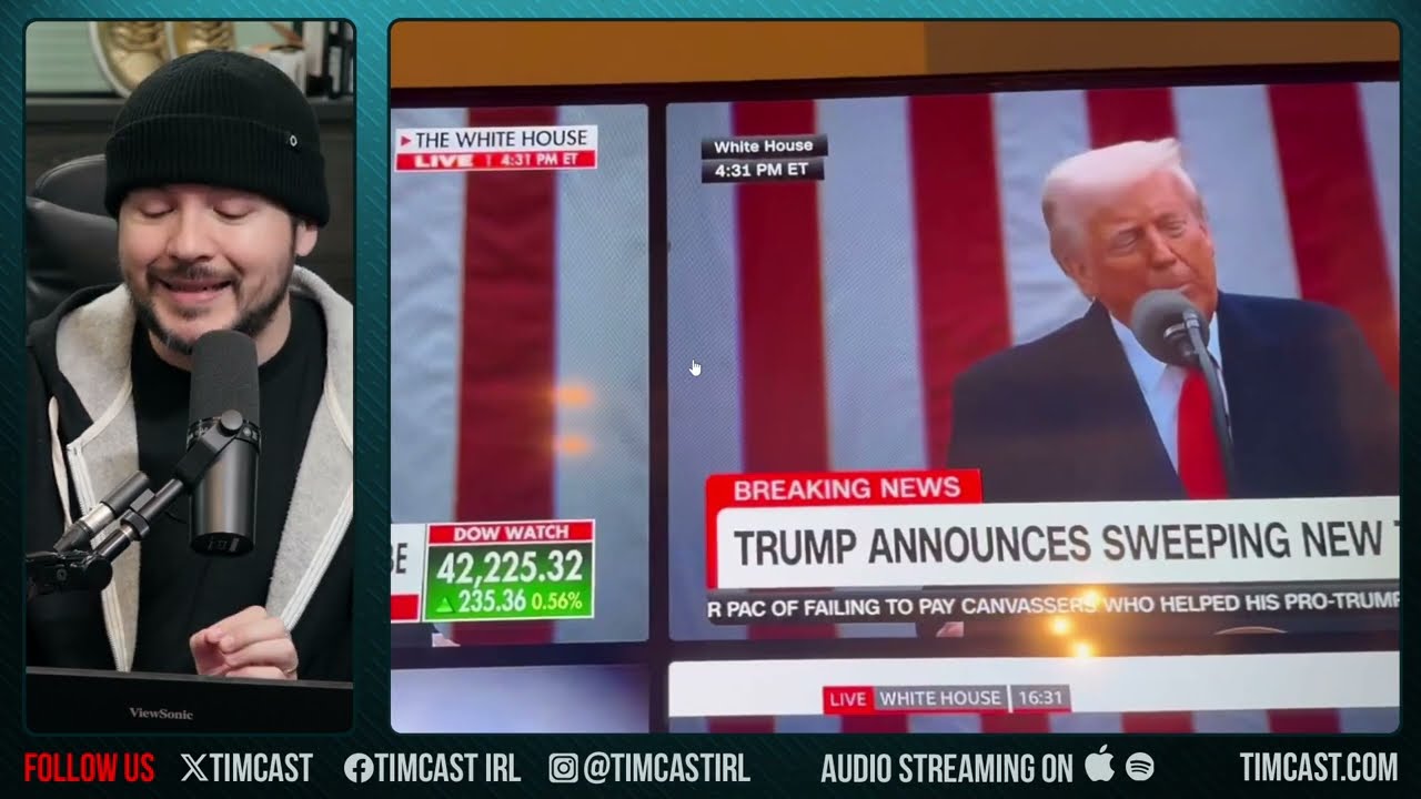 CNN SLAMMED For Turning Trump ORANGE During Tariff Announcement, Global Trade APOCALYPSE Feared