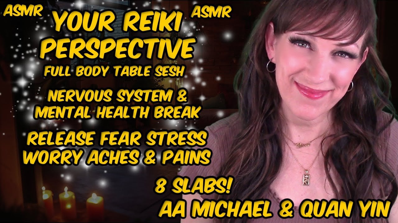 ASMR Reiki Full Body Session✨Stress Worry Mental Health & Nervous System Reset😀AA Divine Healing