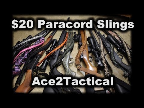 $20 Paracord slings by Ace2Tactical & Discount code!