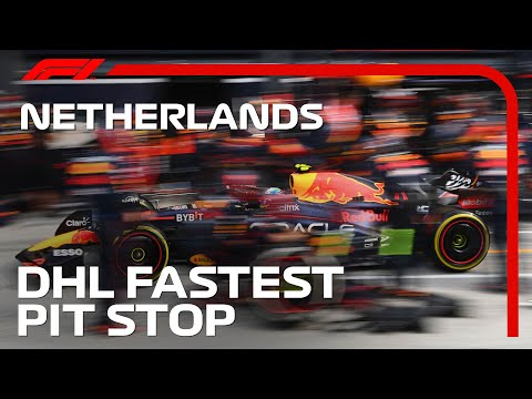Red Bull Light Up Zandvoort: Fastest Pit Stop | 2022 Dutch Grand Prix | DHL