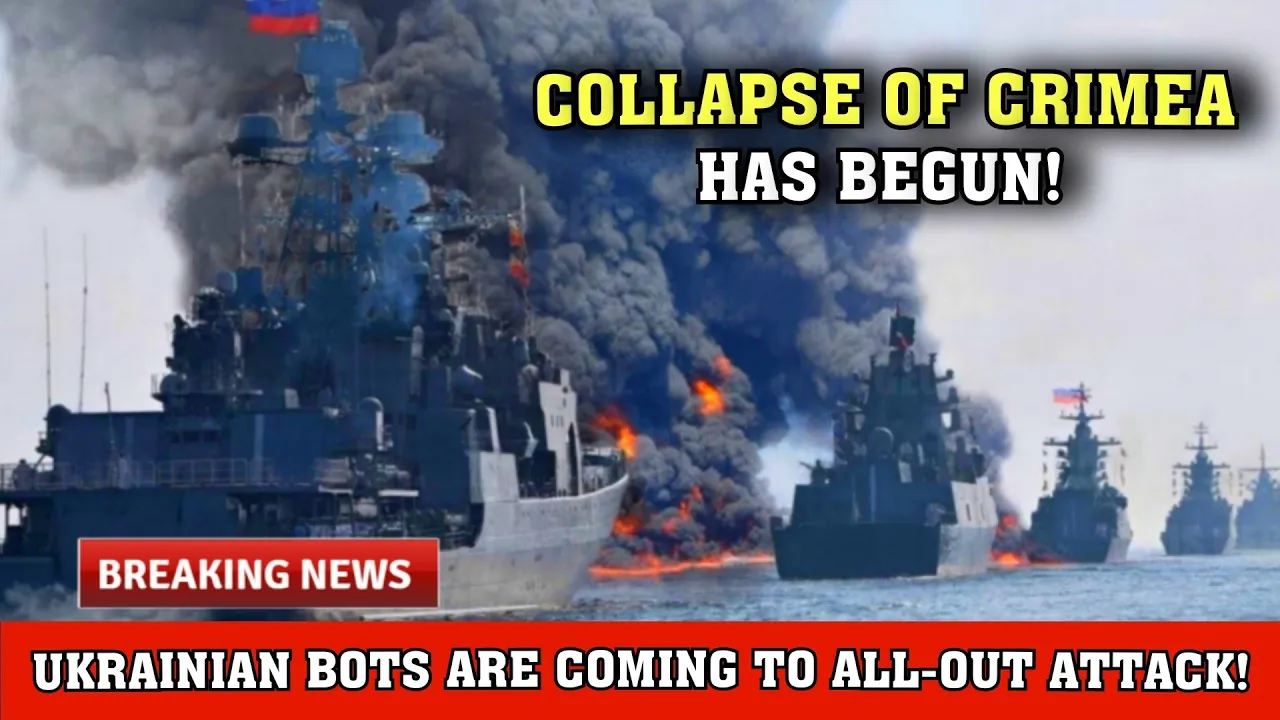 COLLAPSE of Crimea has begun! Ukrainian soldiers and boats are coming for an all-out att@ck!