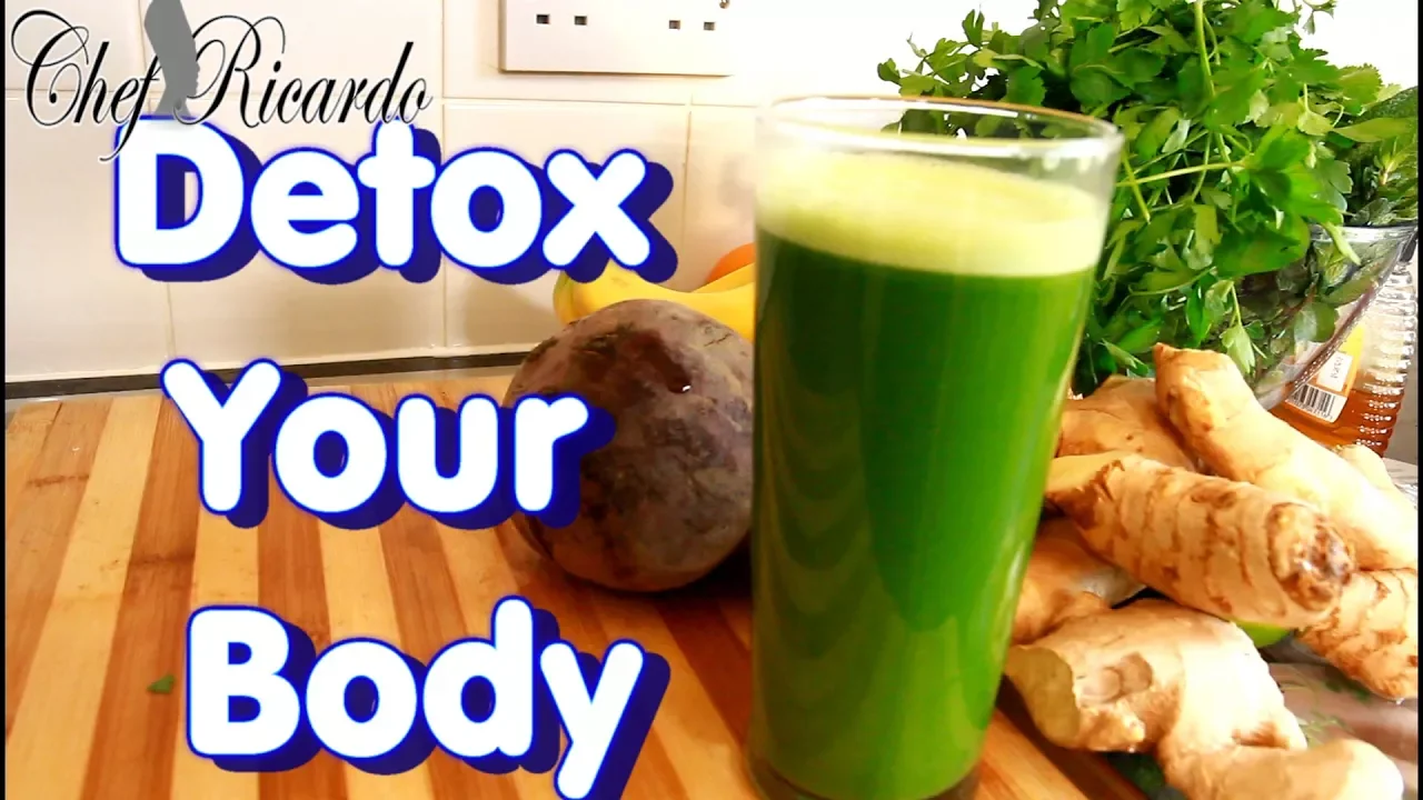 Naturally Sweet Green Juice For Detox Your Body At Home | Recipes By Chef Ricardo