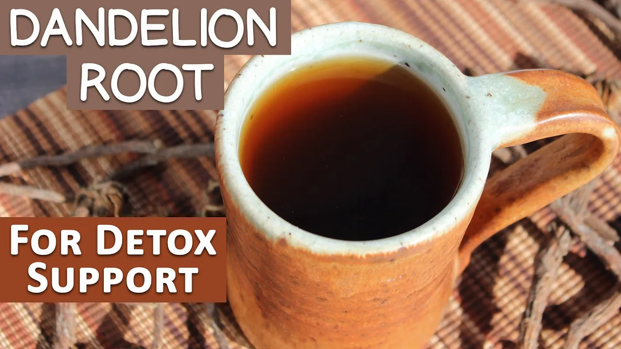 Dandelion Root Tea and Supplements, For Detox Support