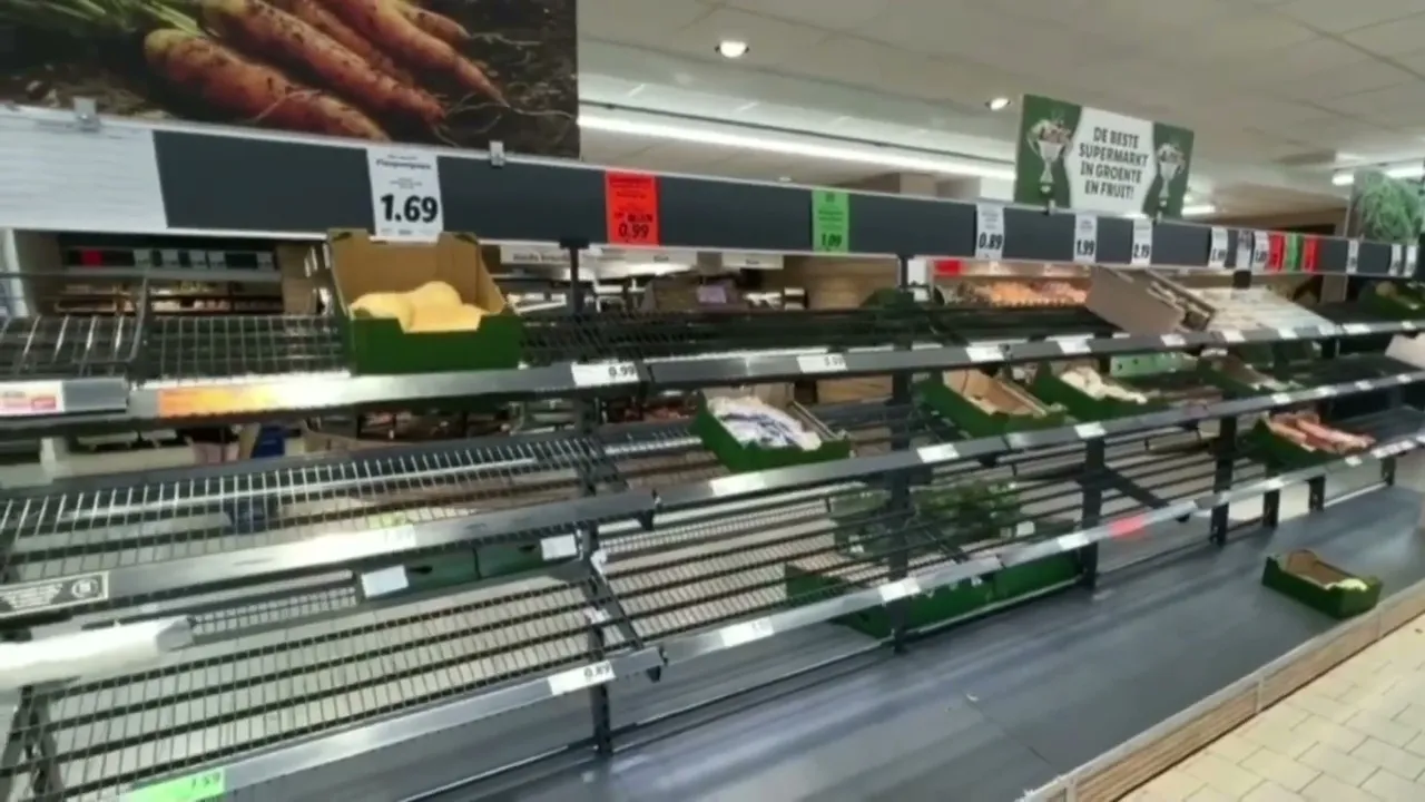 FACT: No farmers, no food in NETHERLANDS supermarket shelves