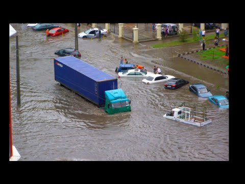 Consequences of heavy rain in Odessa, Ukraine! pulsation earth! #flood #lluvias #chuva ливень Одесса