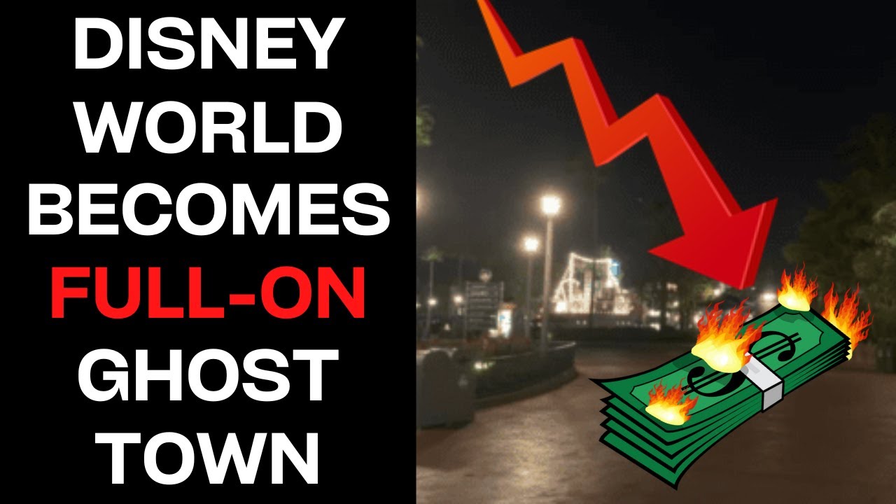 Disney World Turns Into Ghost Town | Woke SJW Disney FAIL