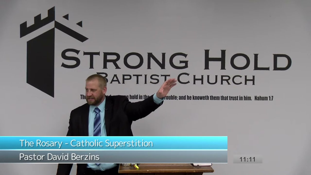 The Rosary - Catholic Superstition | Pastor David Berzins | 08/01/2021