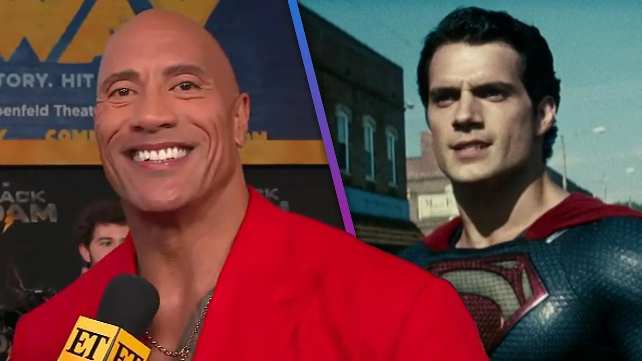 Black Adam: Dwayne Johnson on Henry Cavill's RETURN as Superman (Exclusive)
