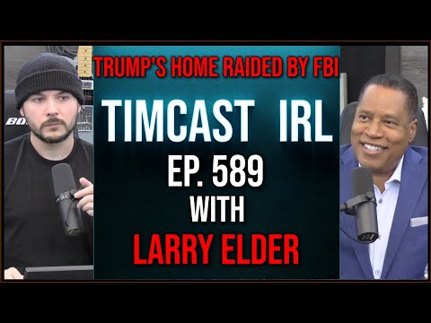 Timcast IRL - FBI JUST RAIDED TRUMP'S HOUSE, Trump Is LIVID w/Larry Elder