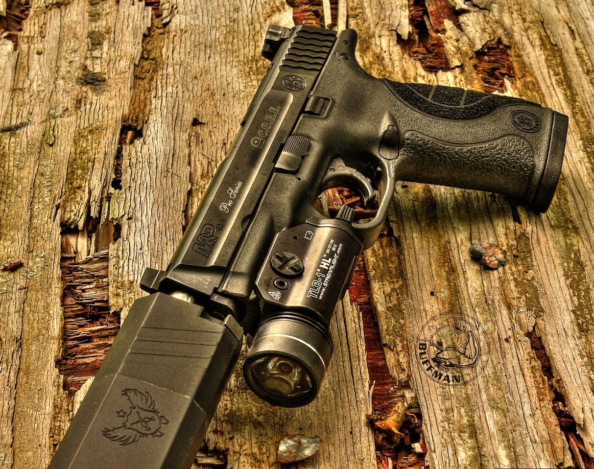 S&W M&P Pro Core 9mm with Osprey 45 Suppressor