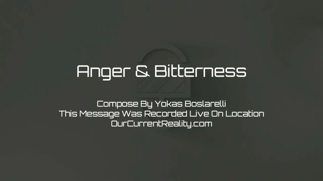 Anger & Bitterness