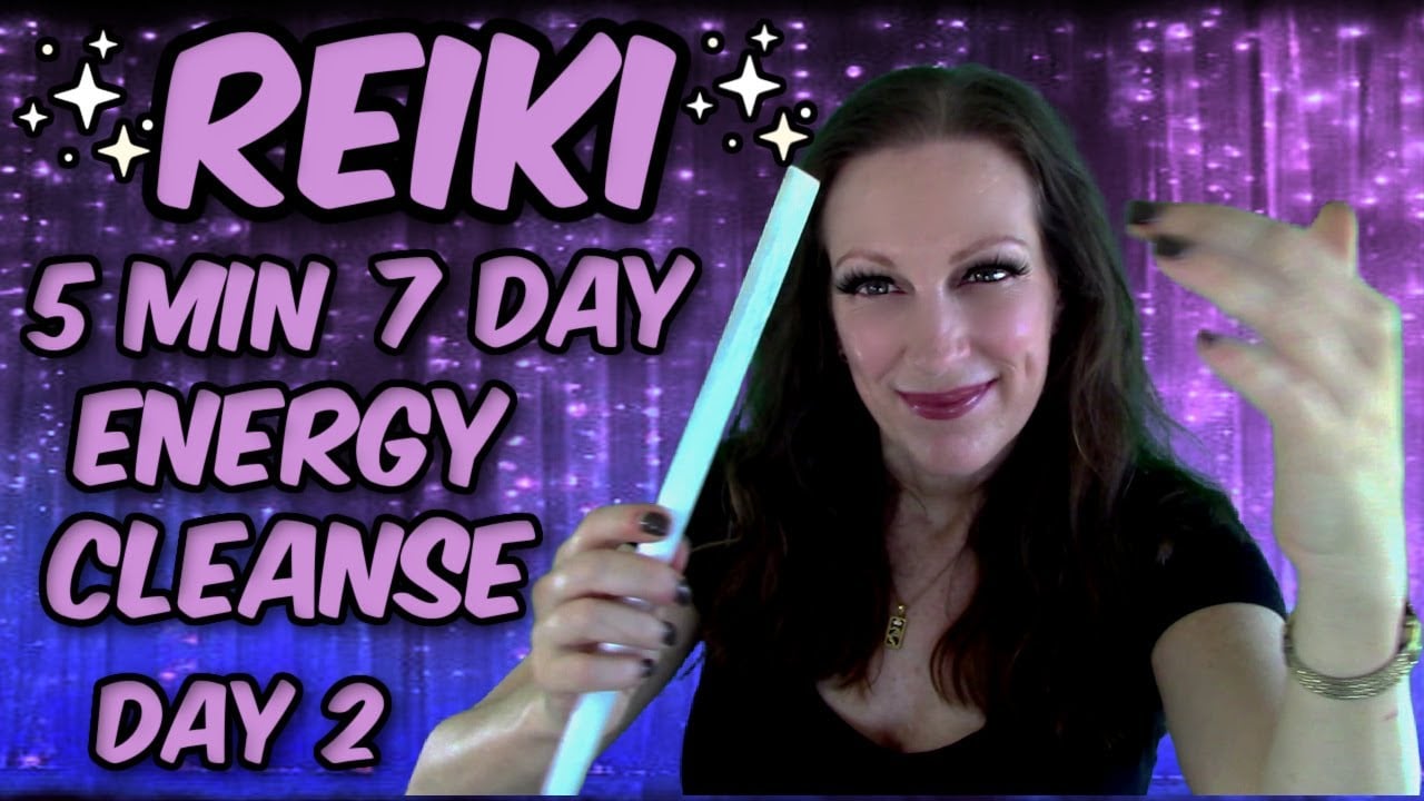 Reiki For Energy Cleansing I Day 2 of 7  ✋✨🤚 Selenite Wand + Stones & Crystals Wand
