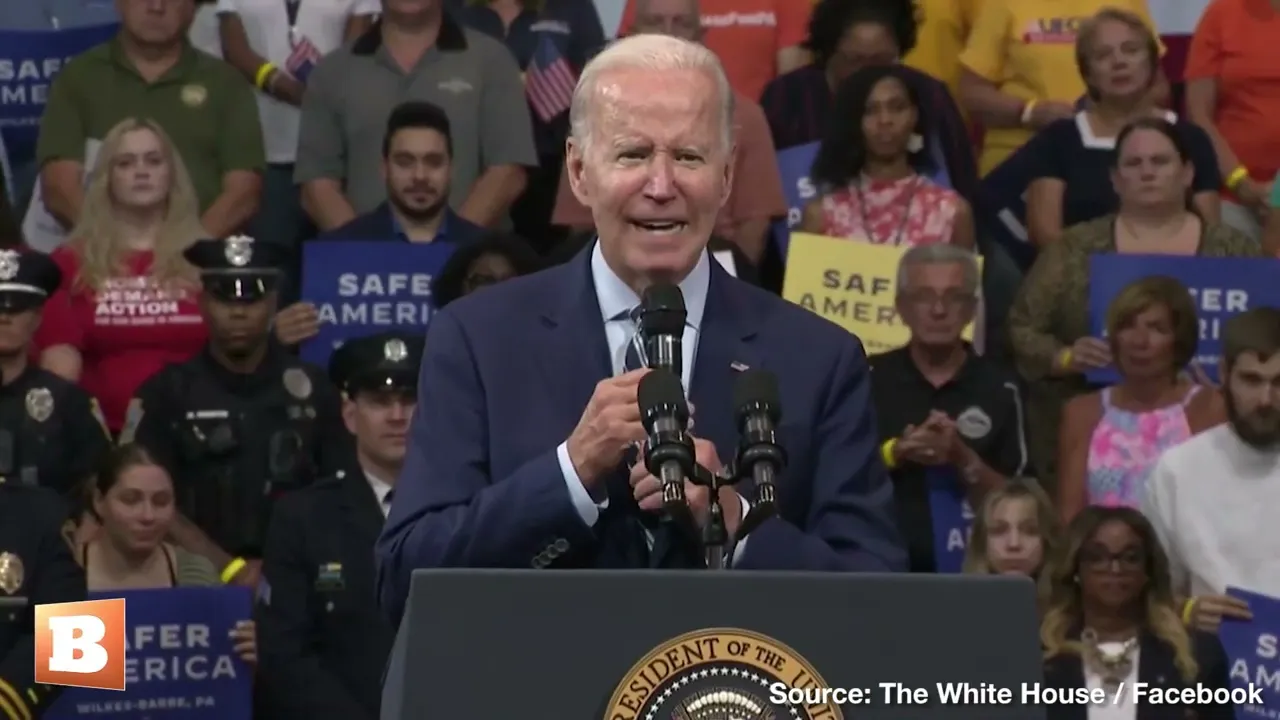 Joe Biden Claims "Brave Right-Wing Americans" Are Shooting Law Enforcement