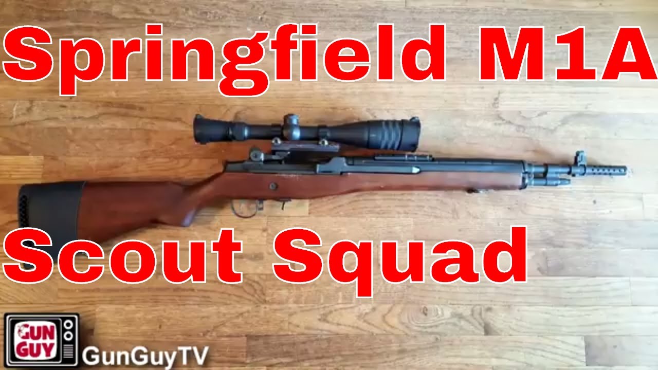 Another Great Defensive Rifle - Springfield Armory M1A Scout Squad