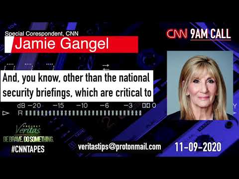 #CNNTapes: CNN's Jamie Gangel Details How Network Should Cover Up Trump’s Contested Election Claims