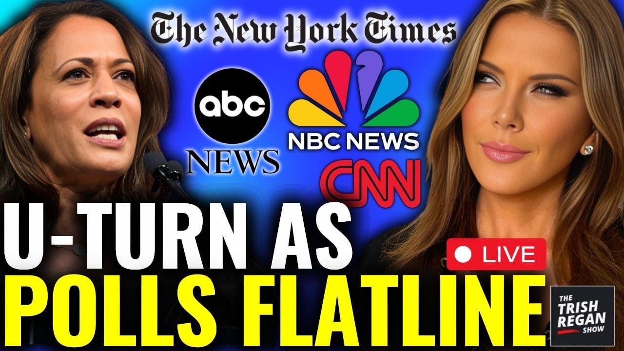 Media TURNS On Kamala as Polls FLATLINE! | Trish Regan Show Ep 4551