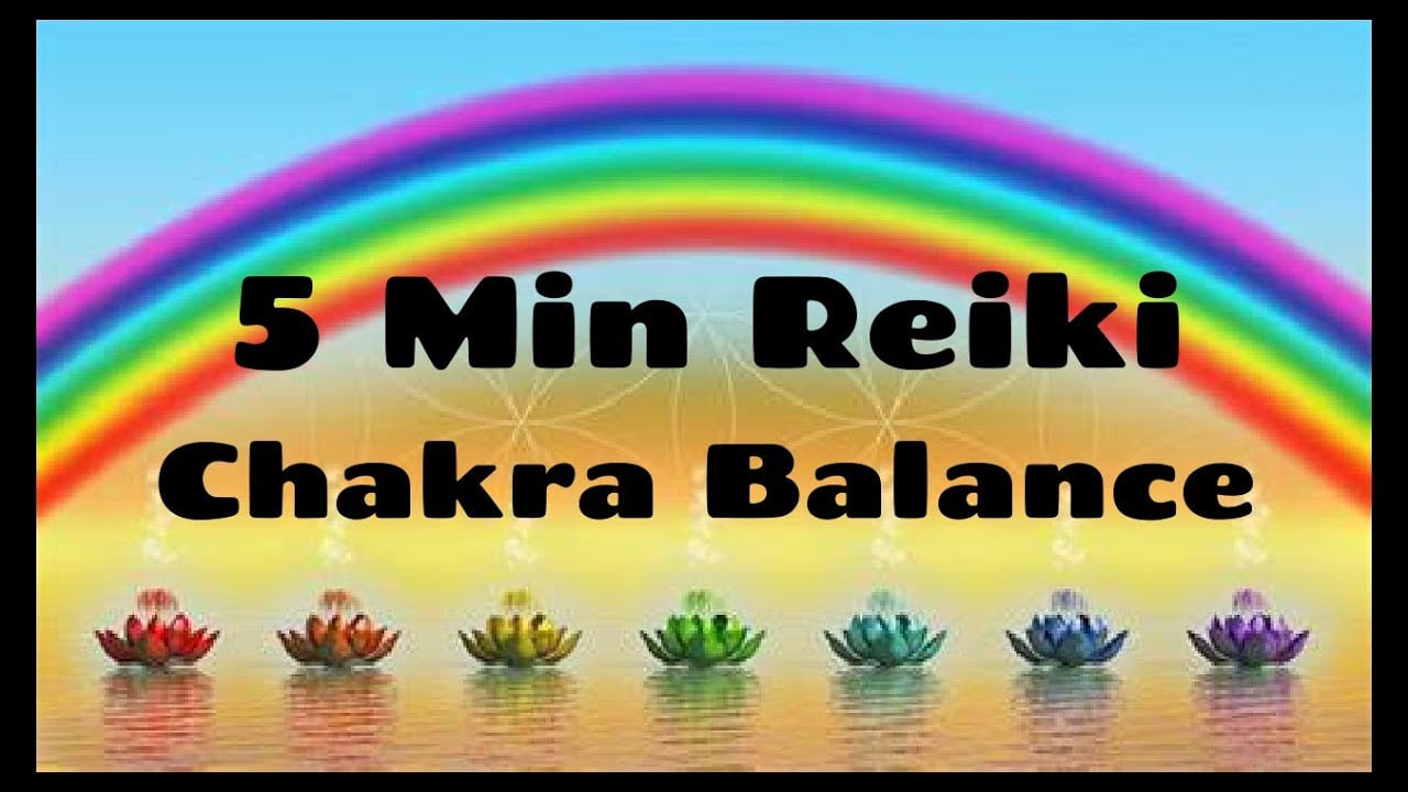 Reiki For Balancing The Chakras l  Minute session l Healing Hands Series✋❤️️🧡💛💚💙💜✨🤚