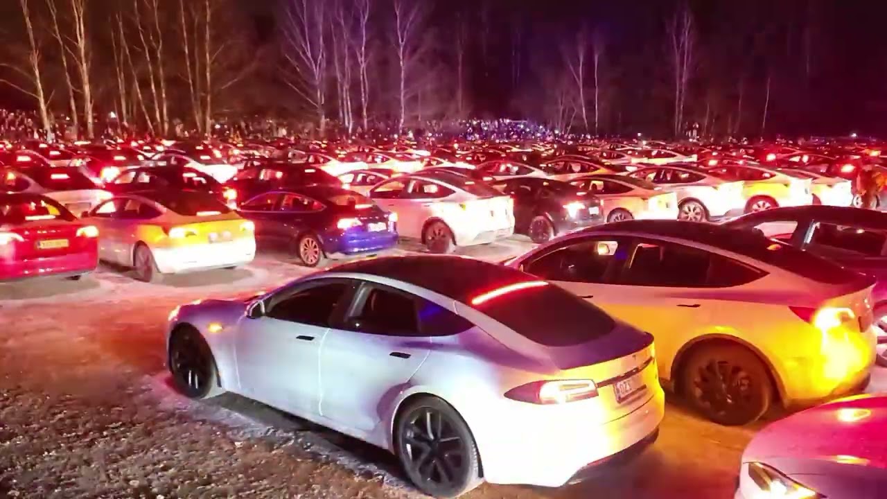 Tesla Light Show World Record - Finland