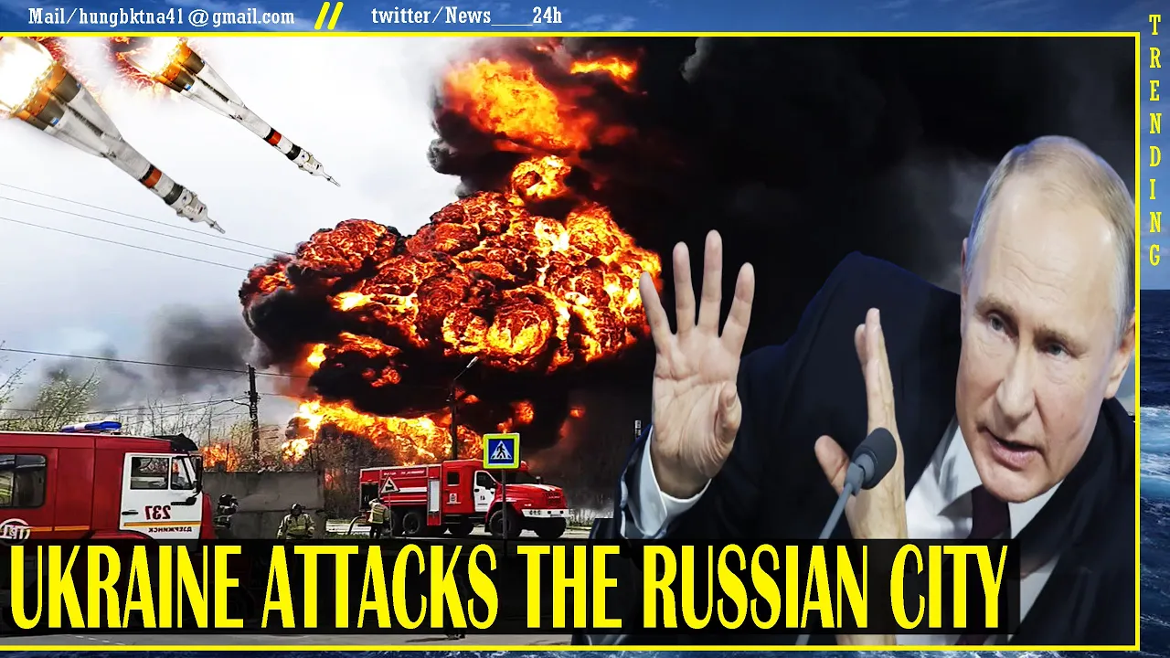 Attack Russian territory! Ukraine's missile attack destroyed Russia's military vehicle depot.