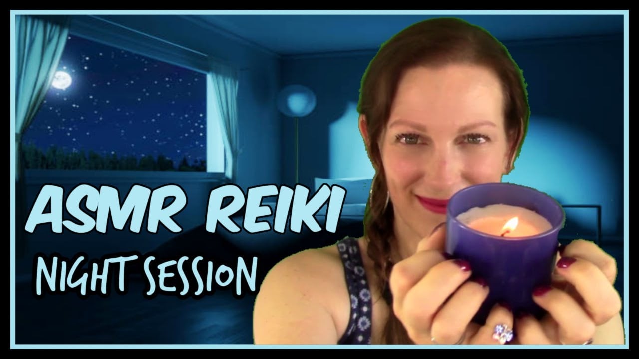 Reiki ASMR l Plucking Energy Chords l Crystal Tapping l Smudge +Anointing  l Soft Talk + Moon Light