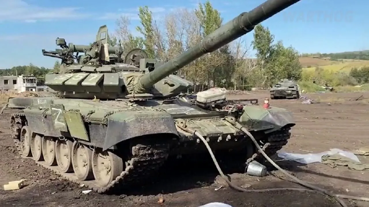 RETREATING RUSSIANS LEAVE BEHIND SCORES OF TANKS AND ARMORED VEHICLES, UKRAINE IS ARMING || 2022