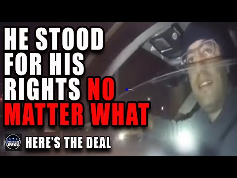 The Cops Thought They Could Intimidate Him Out of His Rights