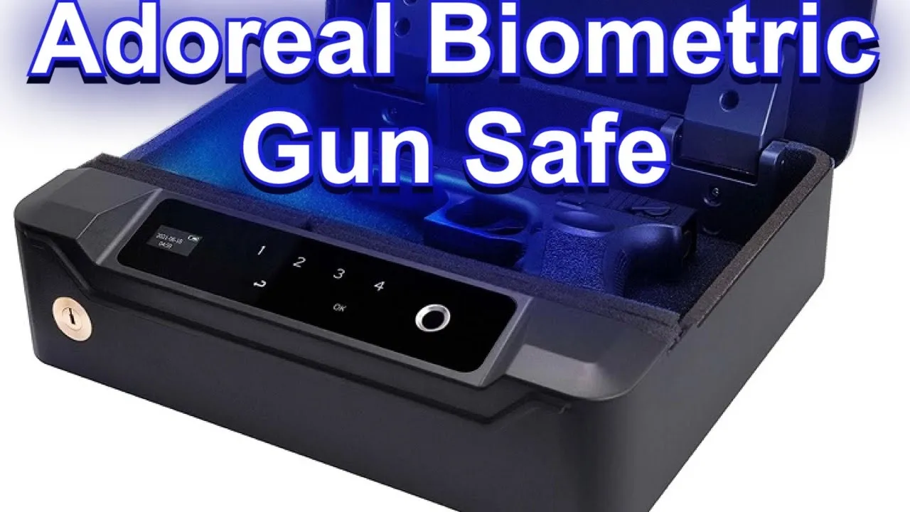 Adoreal Biometric Gun Safe from Amazon