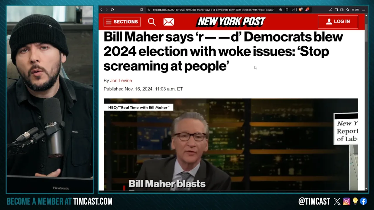 Bill Maher Calls Democrats R*TARDED, SLAMS Them Defending Men In Women's Sports, Jon Oliver ROASTED