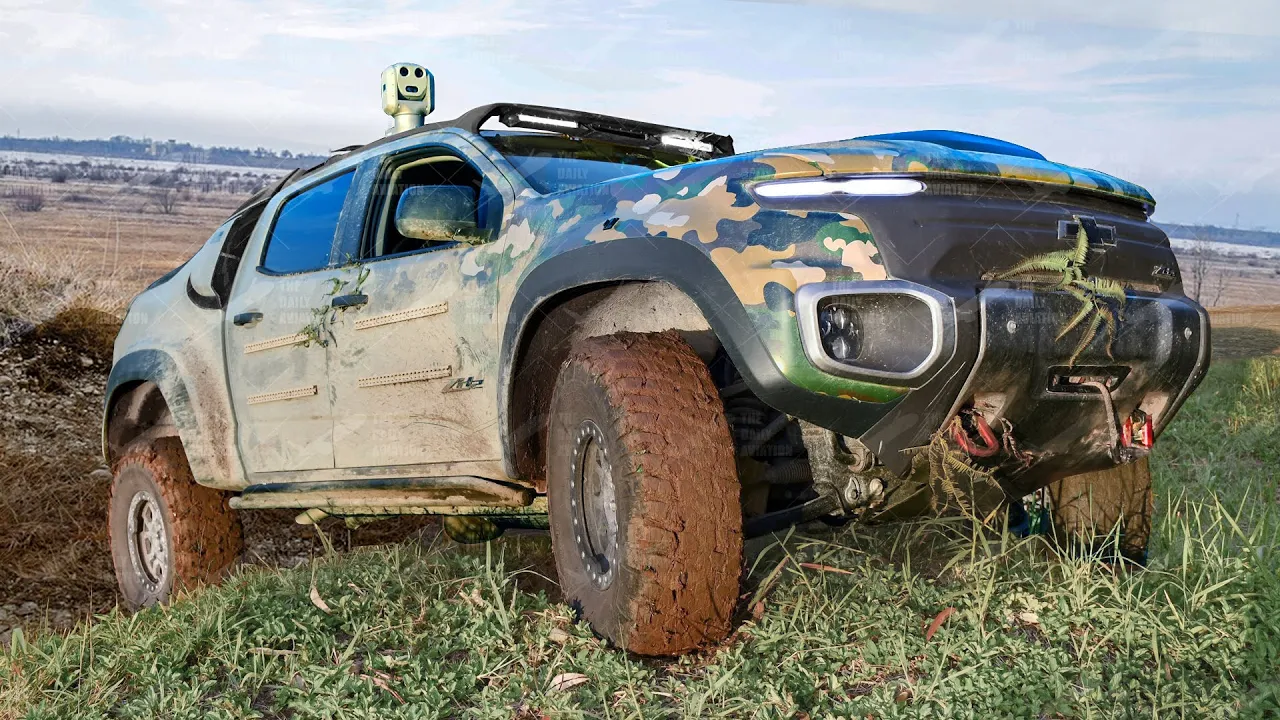 US Army Modified this Chevrolet into an Extreme off-road Hydrogen Truck
