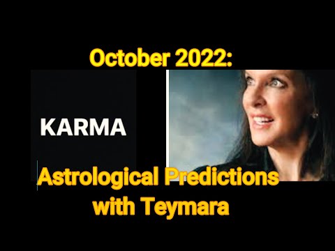 October 2022: An Astrological Look with Teymara