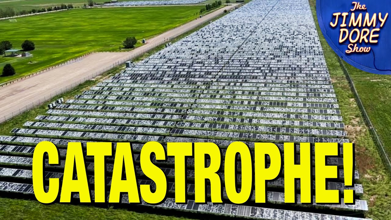 Devastating Hail Storm DESTROYS Giant Solar Farm! - Accept lower standard of living...