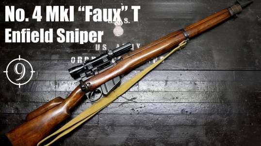 Enfield No.4 (T) Faux WW2 Sniper accuracy review - Greek HXP/ British Radway Green RG 8Z