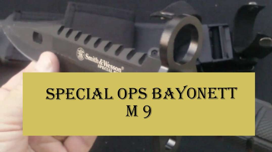 Special Ops Bayonet Knife M9