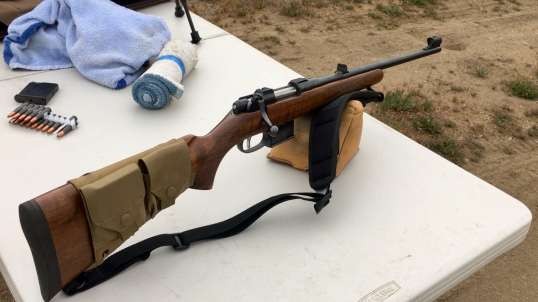 CZ 527 Carbine 7.62x39 shooting steel at 200 yards. Iron sights. Fun Rifle!