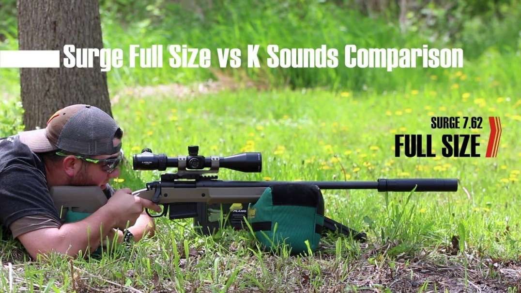 First Shots on the Rugged Suppressors Surge 7.62 with .308 and 300 Blackout Subsonic
