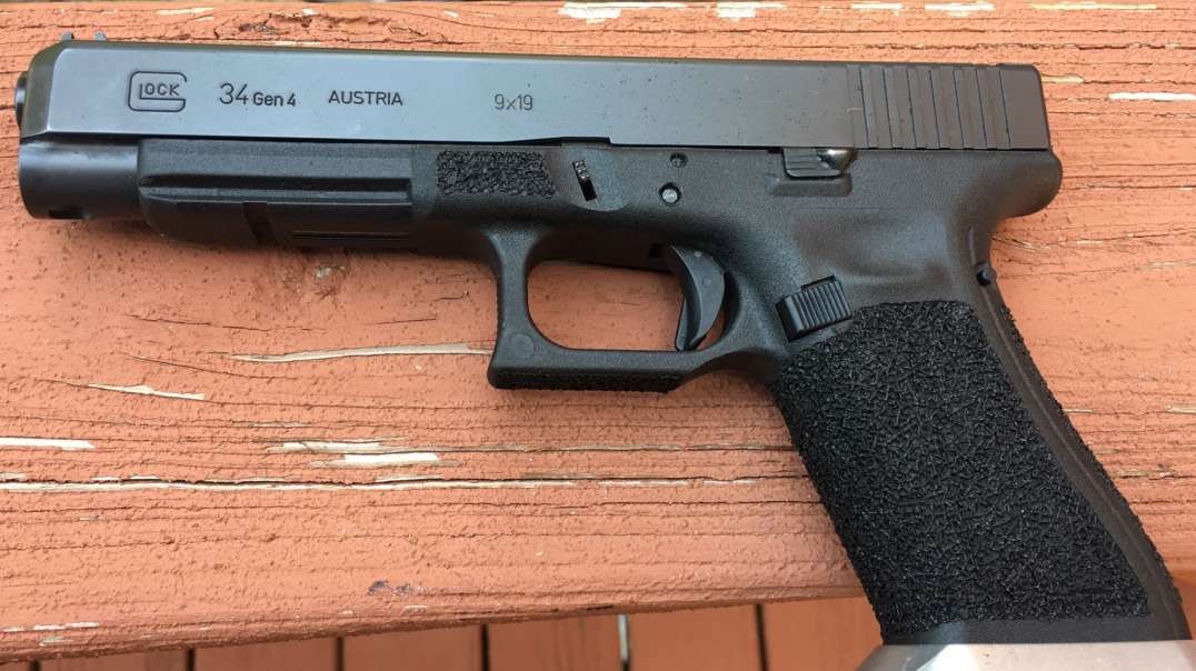 JM Glock 34 Grip Reduction, Trigger Job