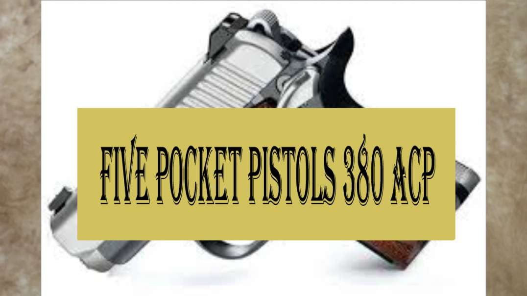 Five Pocket Semi Auto Pistols 380