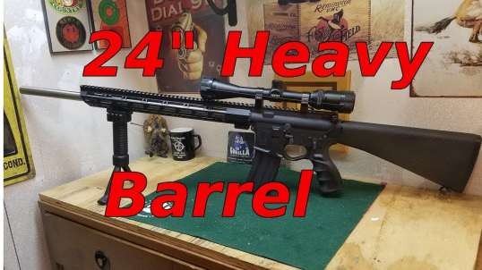 My 24" Bull Barrel AR Rifle Build (Thumper Part 1)