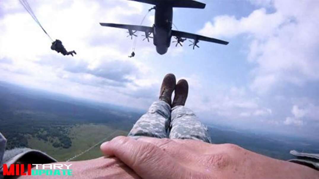 Watch Insane GoPro Video of Massive US Special Forces Drop Over White Desert High Altitude Jump