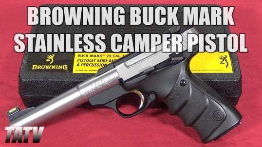 Browning Buck Mark Stainless Camper Pistol