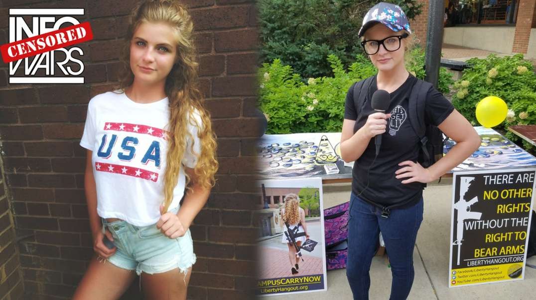 Kent State Gun Girl Goes Under Cover And Shocks Students