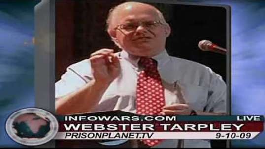 Webster Tarpley on Alex Jones Tv 1/3:Obama's Job is to Pacify The Left!