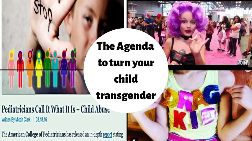 Children drag Transgender Agenda child abuse this must be stopped